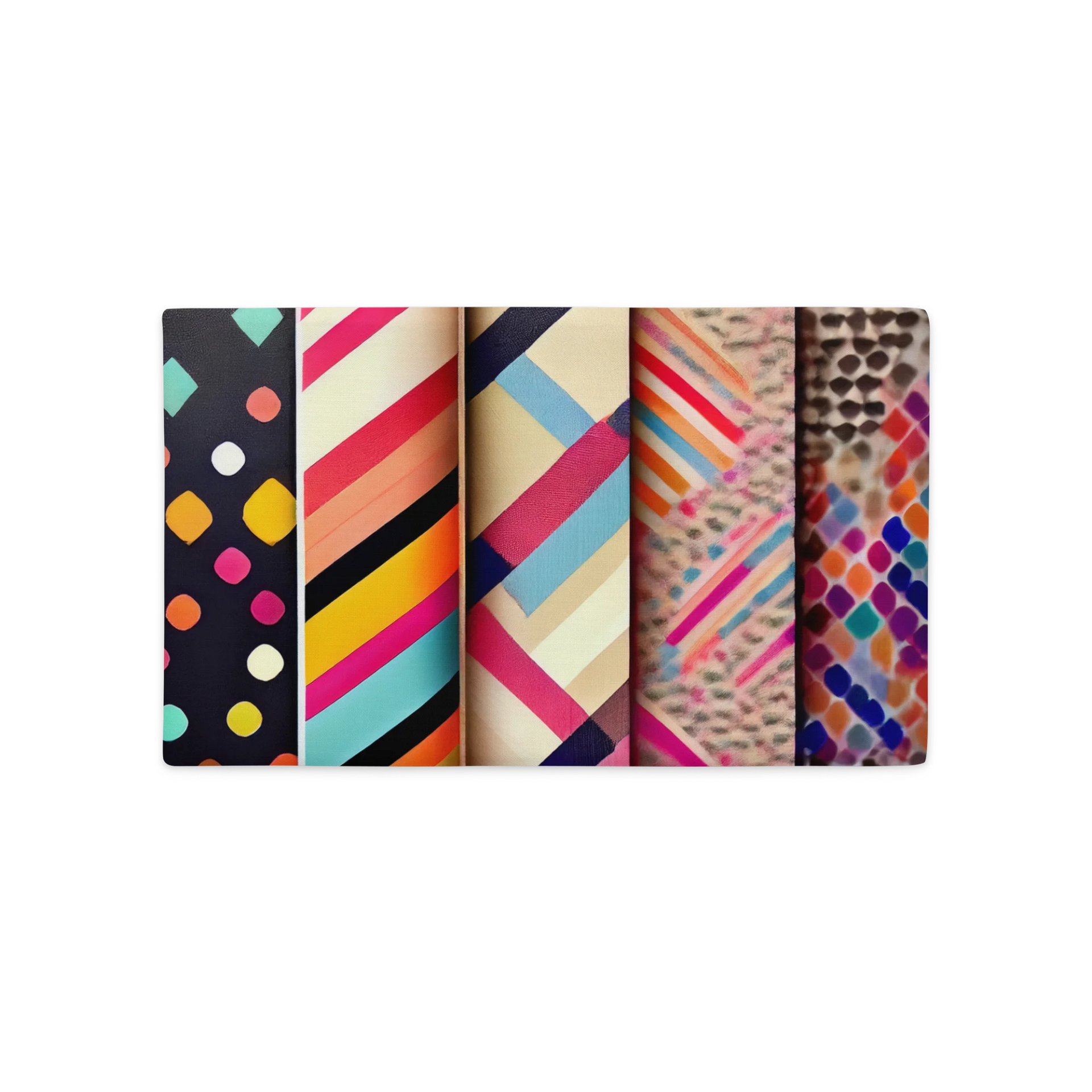 Vibrant Patchwork Dreams Pillowcase product image (2)