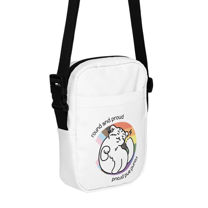 Round and Proud Manul Pride Pastels Version - Small Bag product image (1)