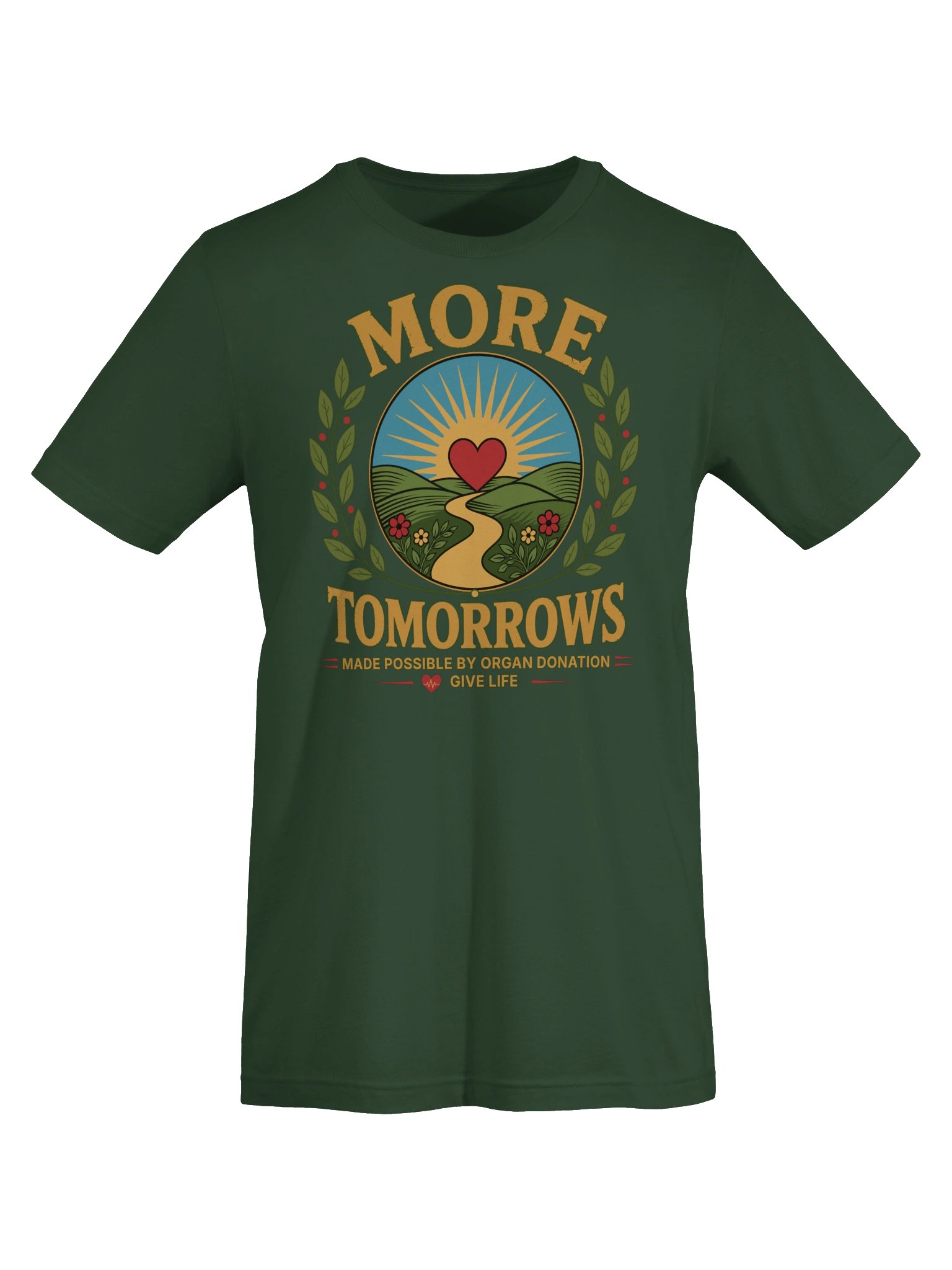 More Tomorrows Organ Donation T-Shirt product image (17)
