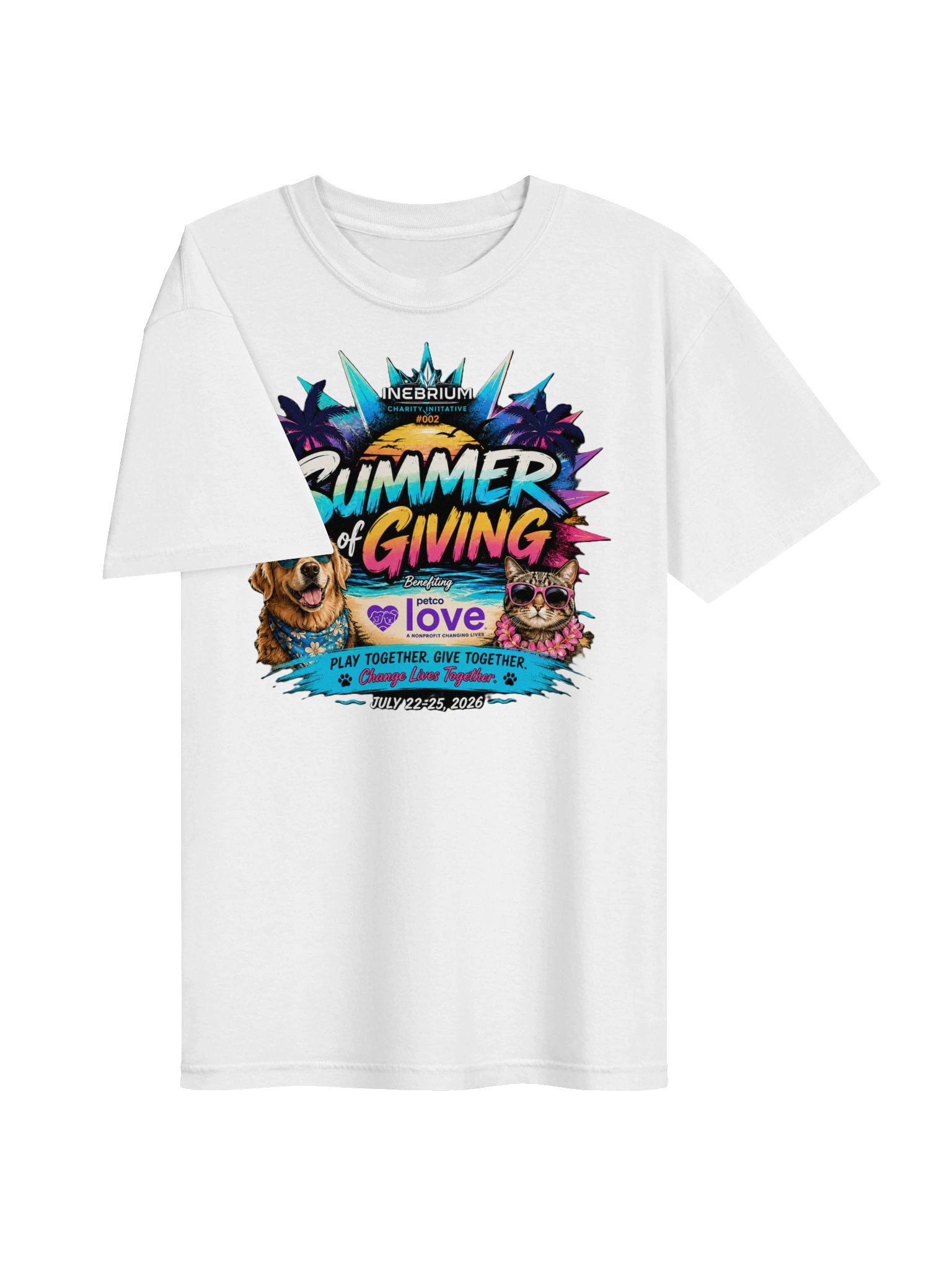 Summer of Giving Retro Charity Tee product image (3)