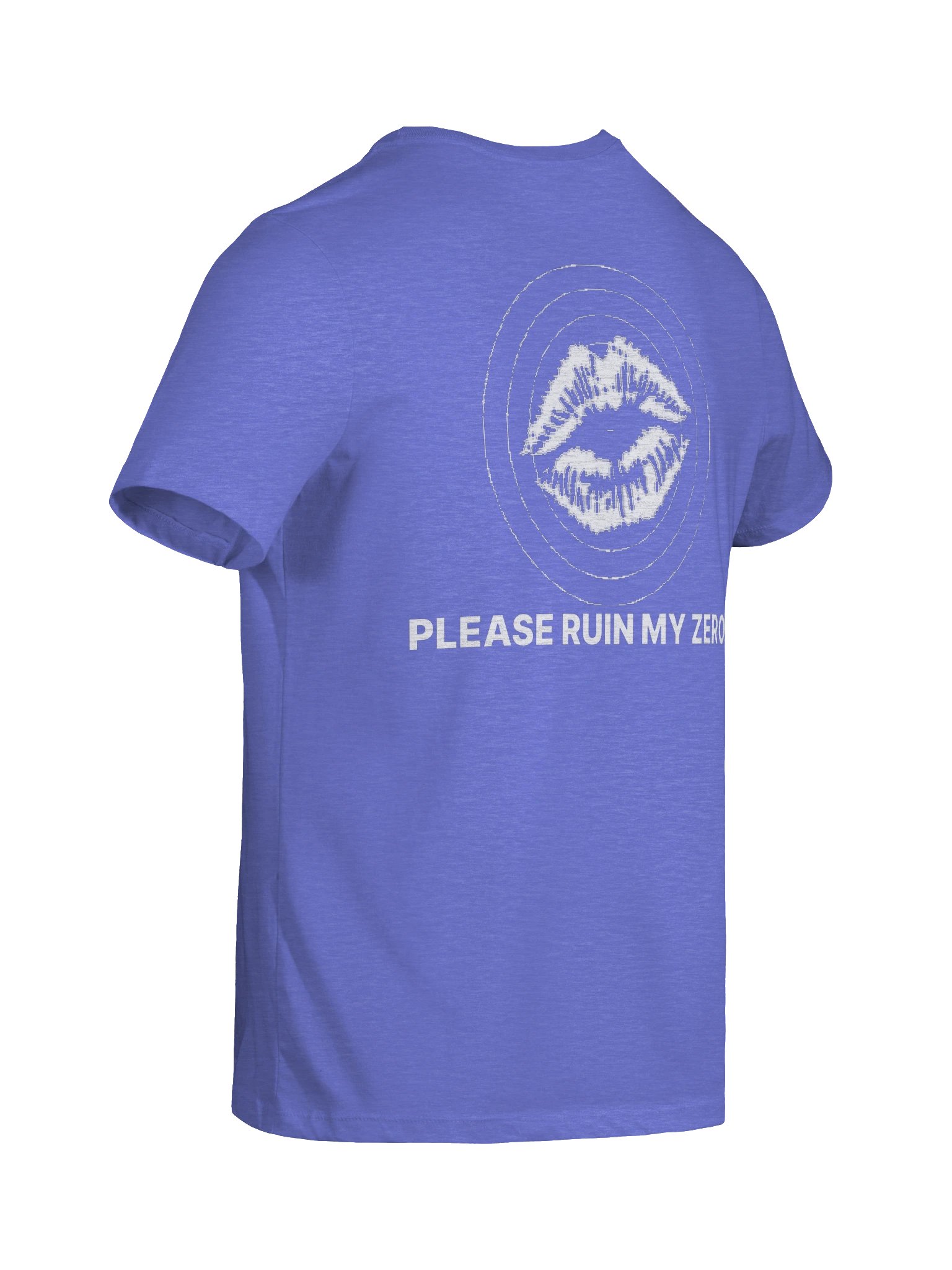 No ShopCo Women's Heather True Royal Tee - Please Ruin My Zero product image (10)