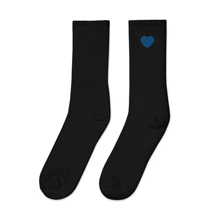 Nik Blue Heart Socks product image (2)