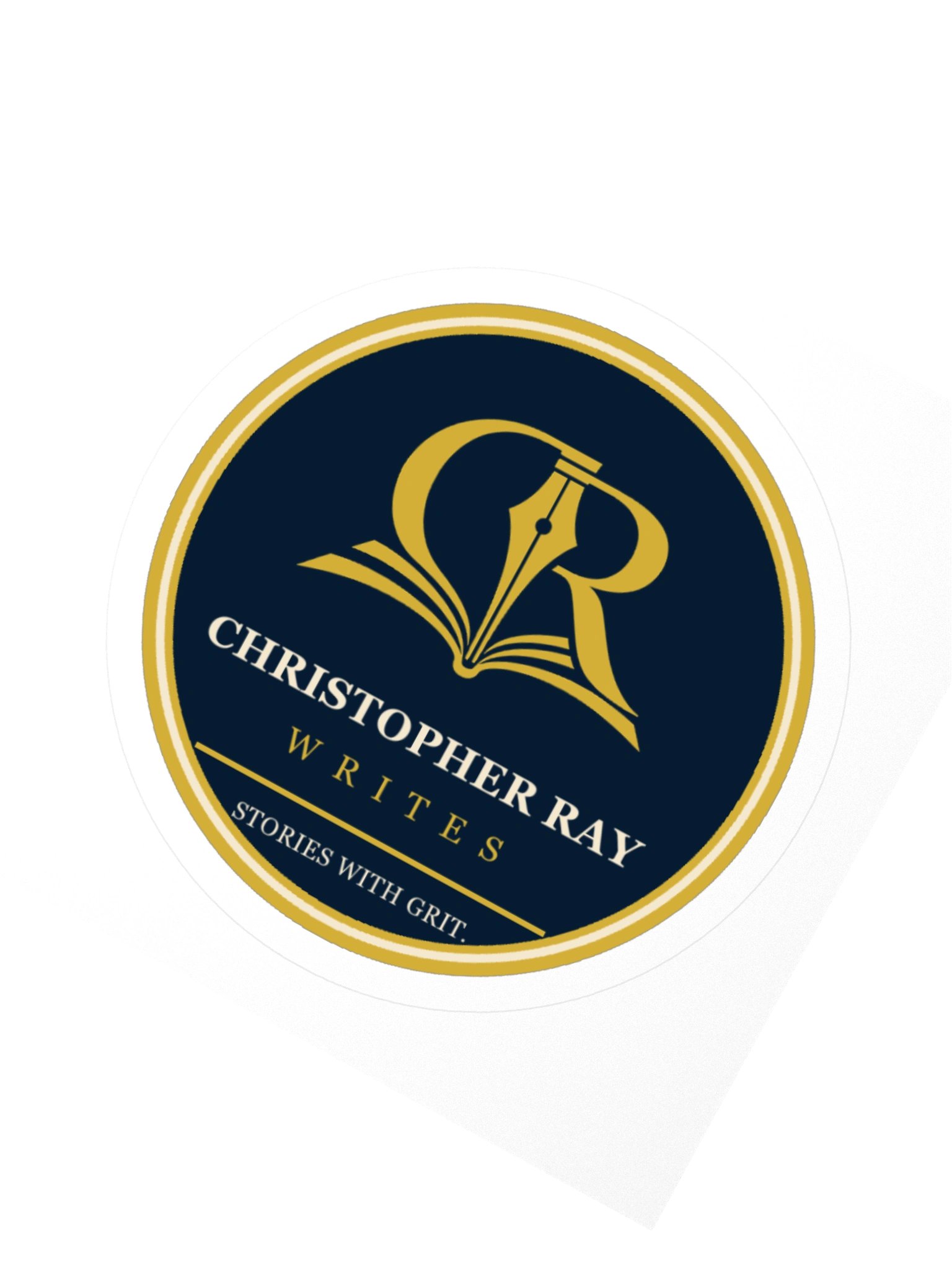 Round Author Seal Sticker product image (2)