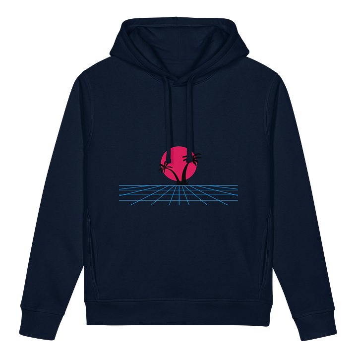 Retro-Futuristic Sunset Hoodie product image (1)