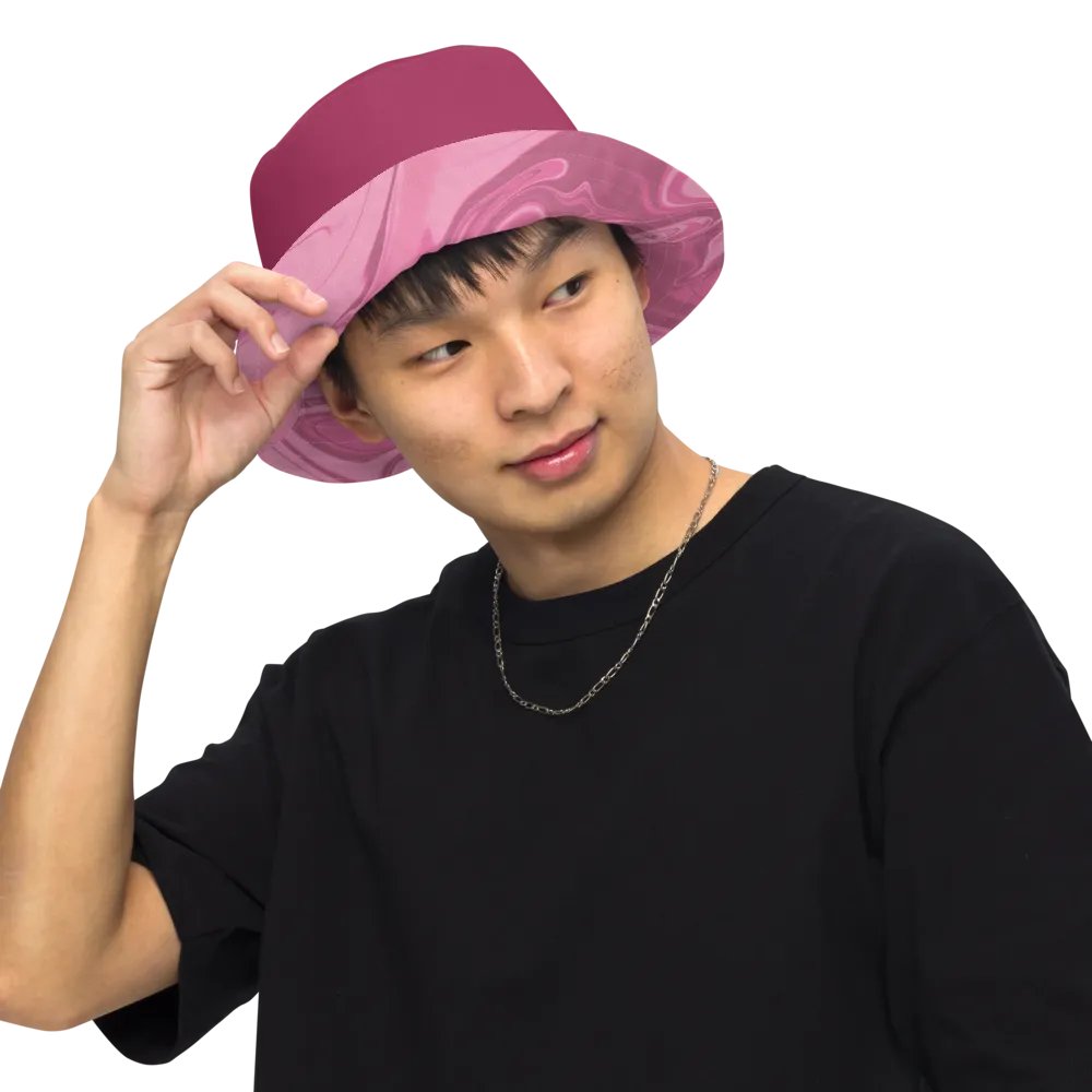 Cute Swirl Reversible Bucket Hat product image (12)
