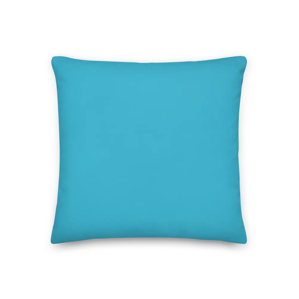 Rose Premium Pillow (Bright Summer Sky) product image (2)