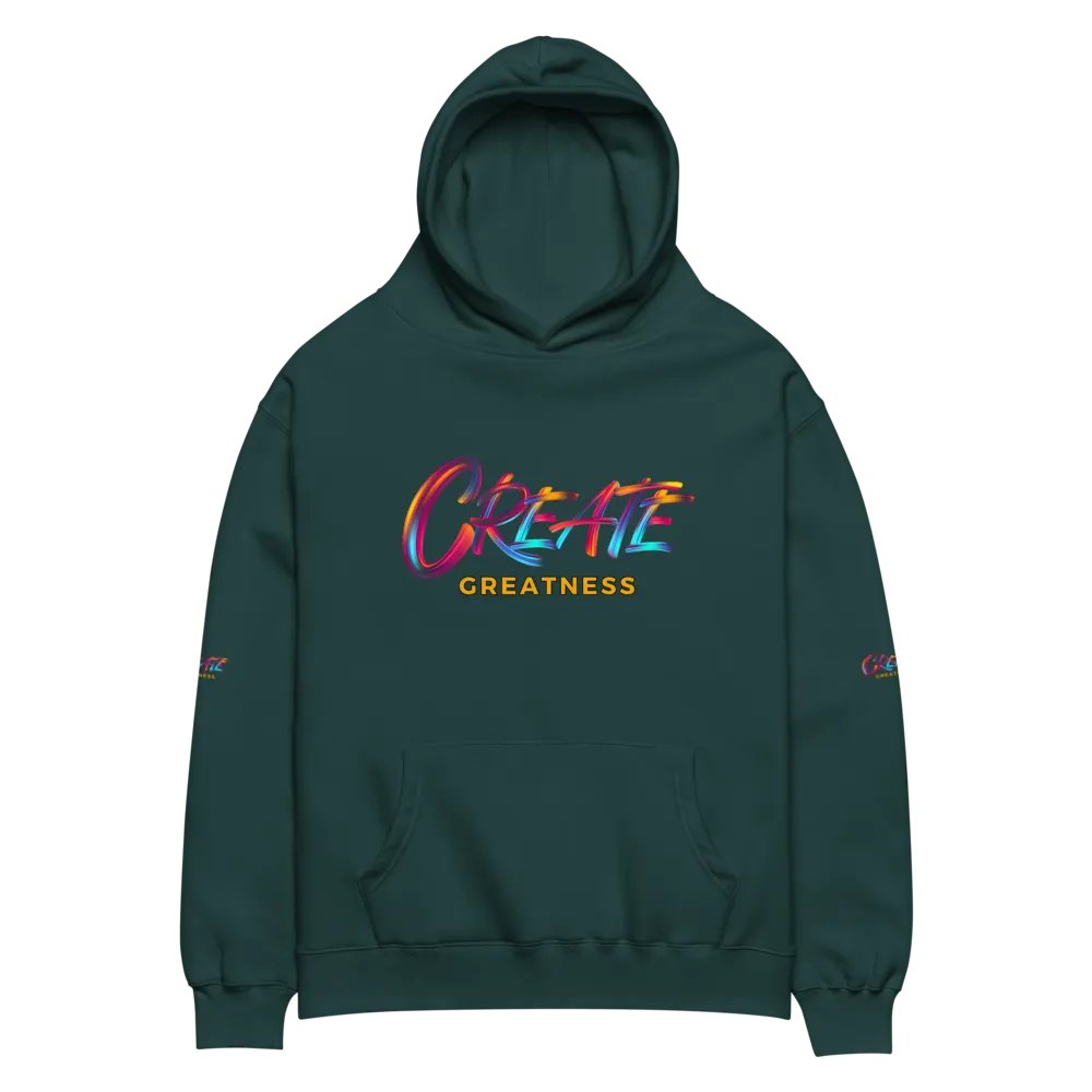 Create Greatness Unisex Oversized Hoodie product image (21)