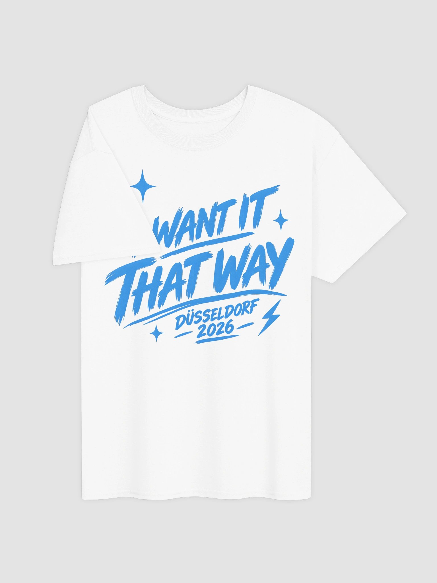 I Want It That Way Düsseldorf 2026 Shirt | City Skyline Back Print Concert Tee product image (5)