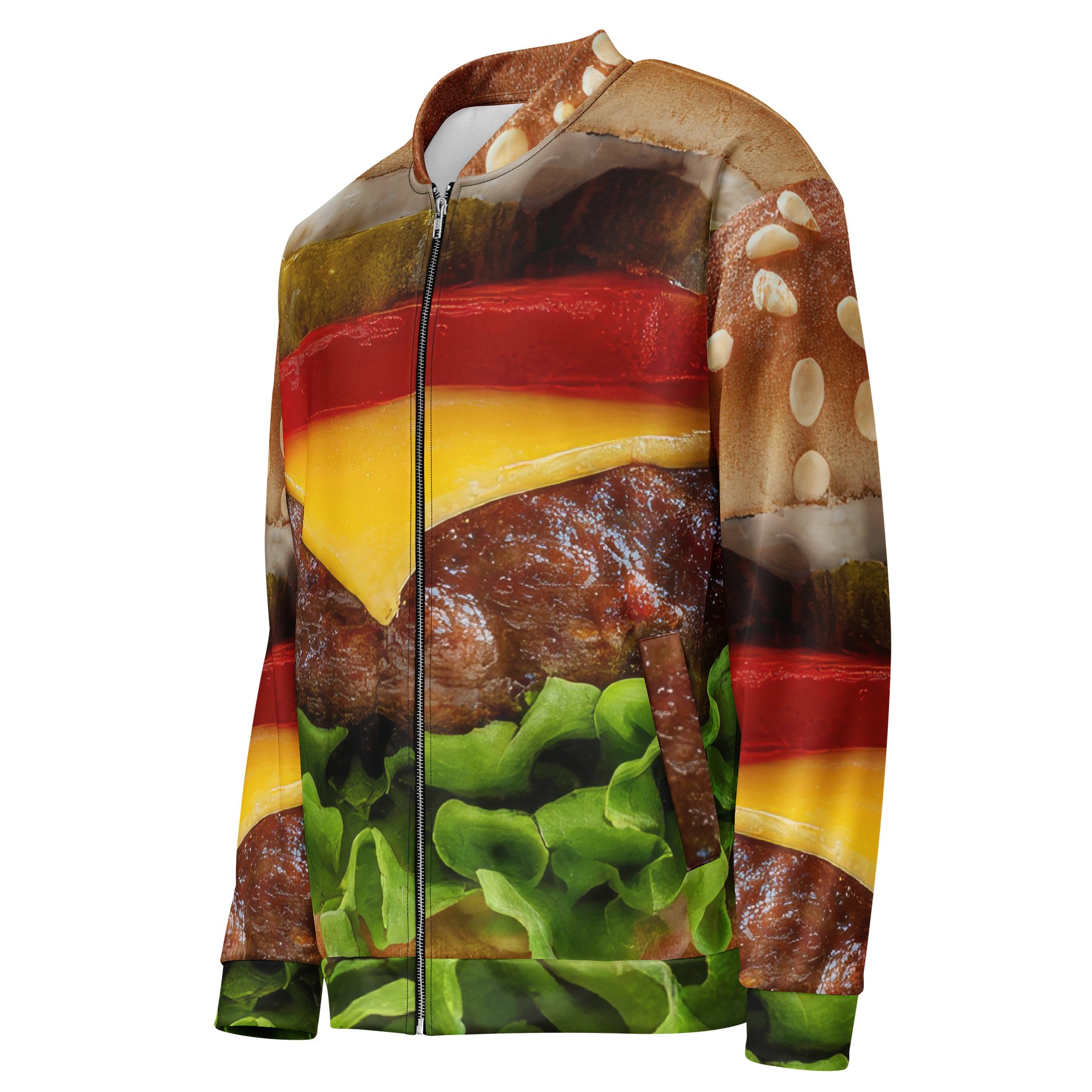 Burger Bomber Jacket product image (3)