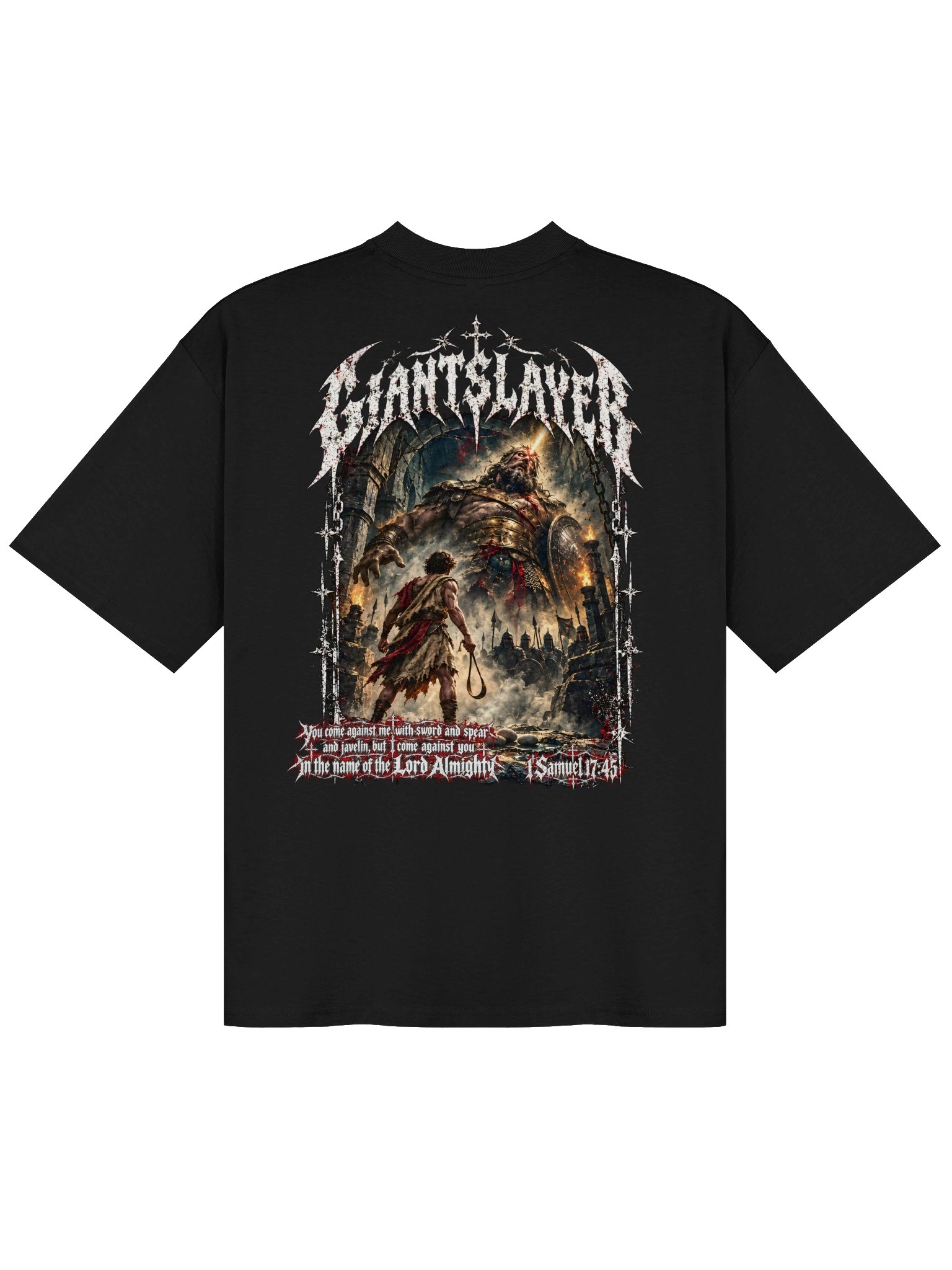 David vs Goliath (OVERSIZED TEE) product image (1)