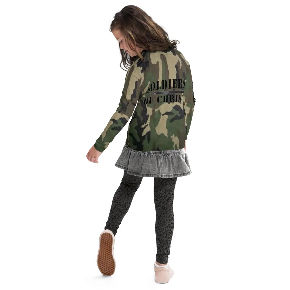 Faithful Camo: Youth Rash Guard - Woodland product image (10)
