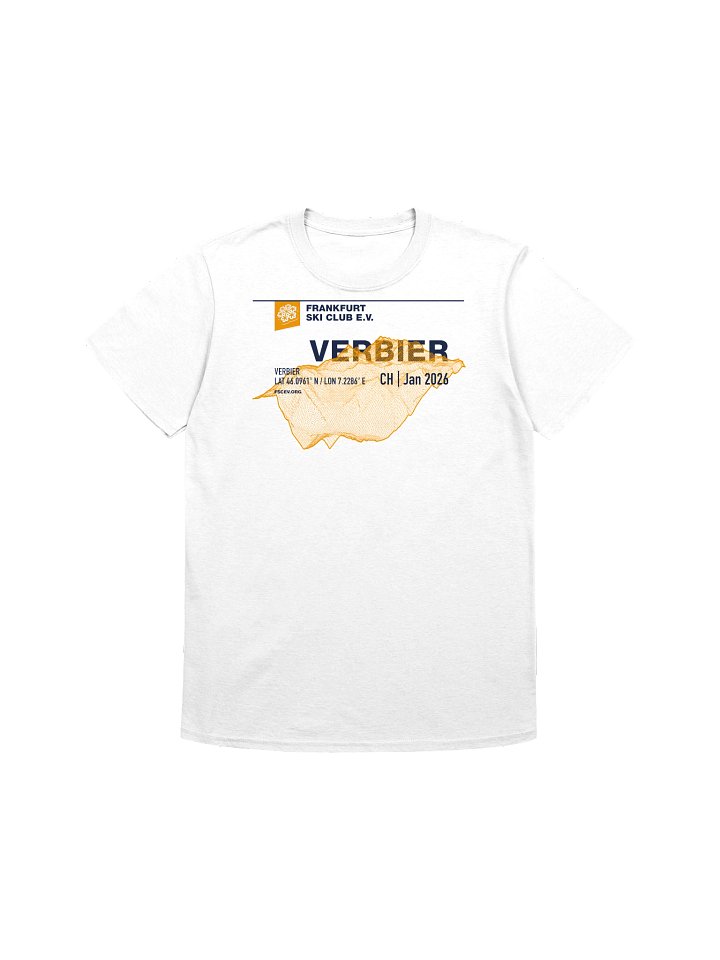 Verbier Coordinates white (front only print) product image (1)