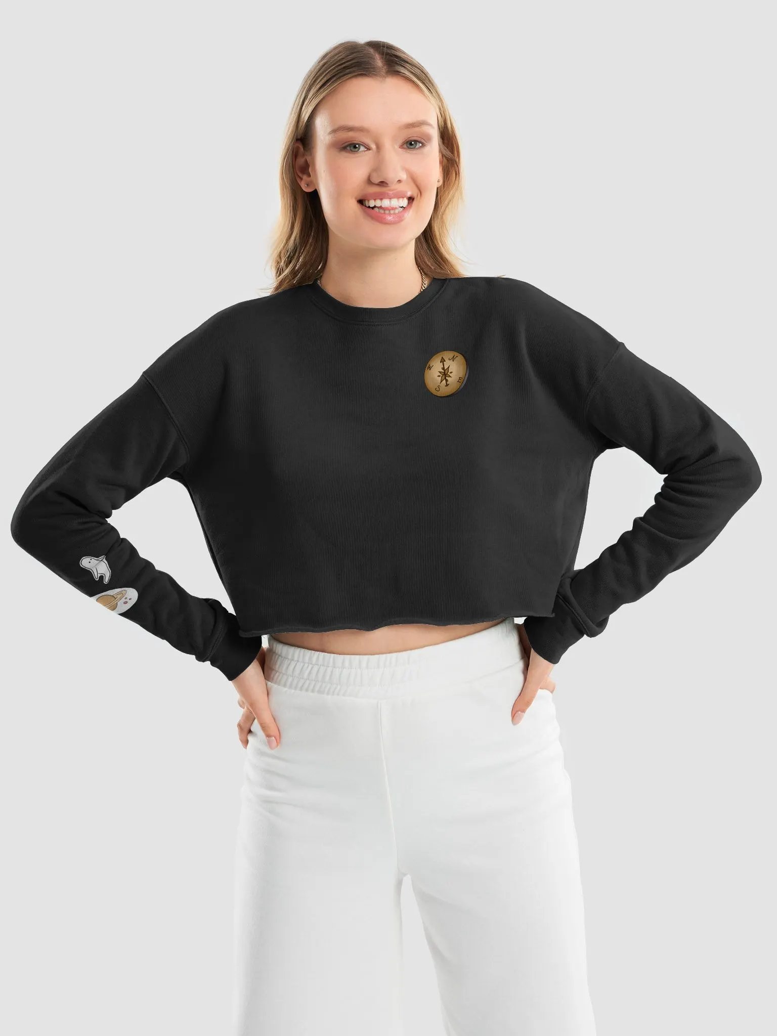 Spacegirl Crop Sweater product image (9)