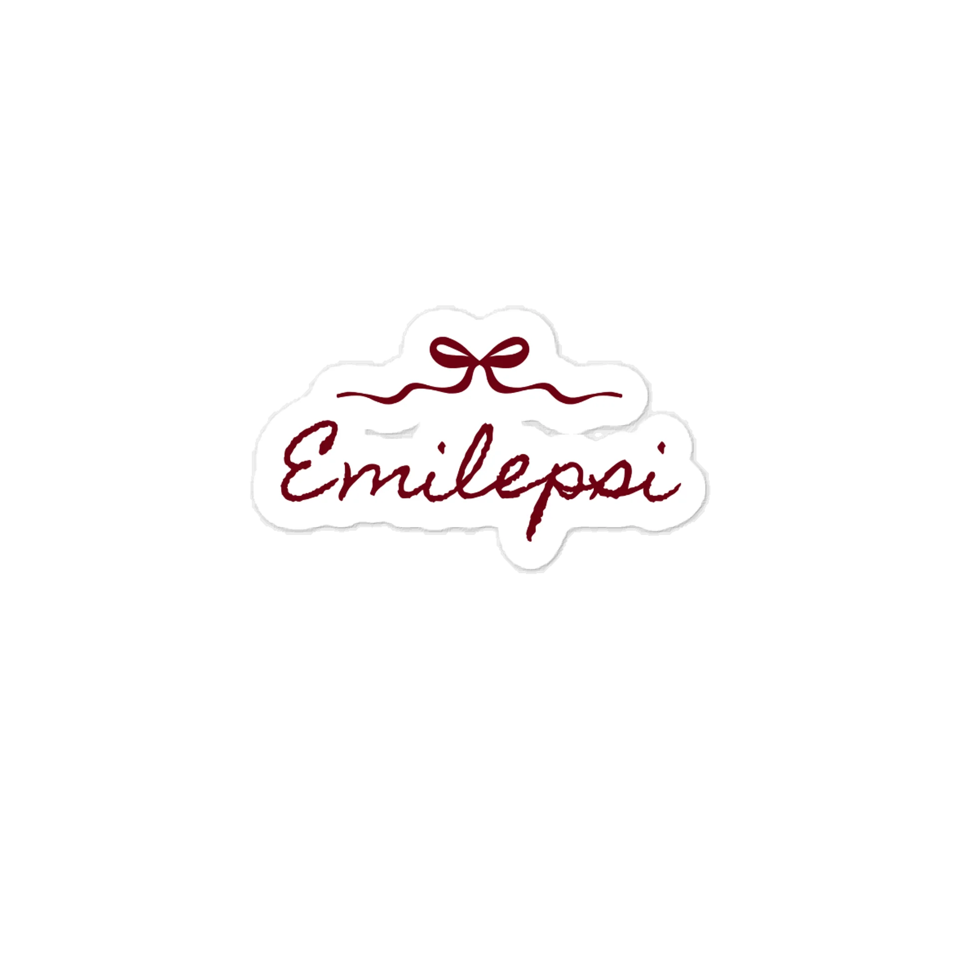 Emilepsi Bow Sticker product image (1)