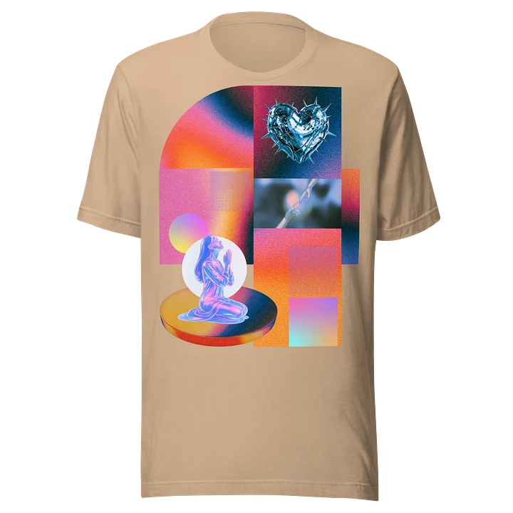 Neon Prayer Heart Collage Tee product image (1)
