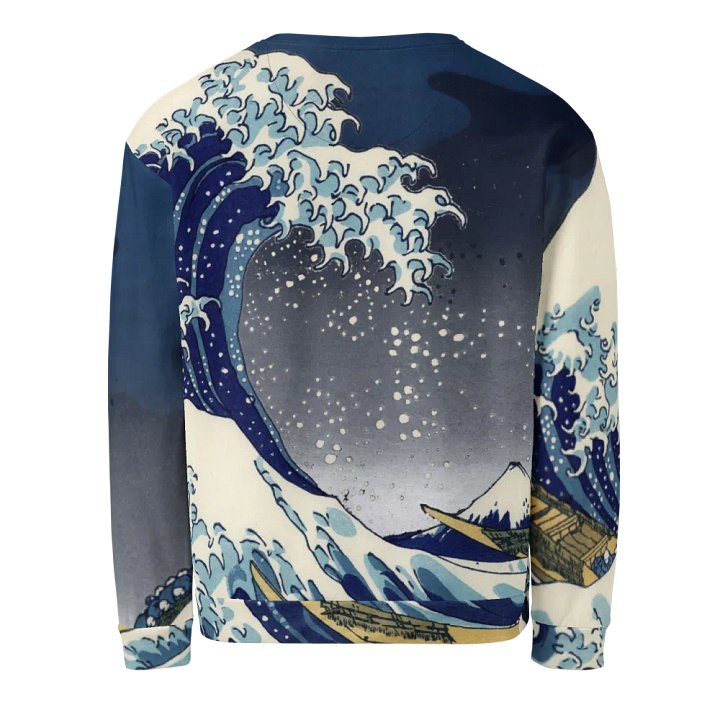 Great Wave Kanagawa Night Sweatshirt product image (2)