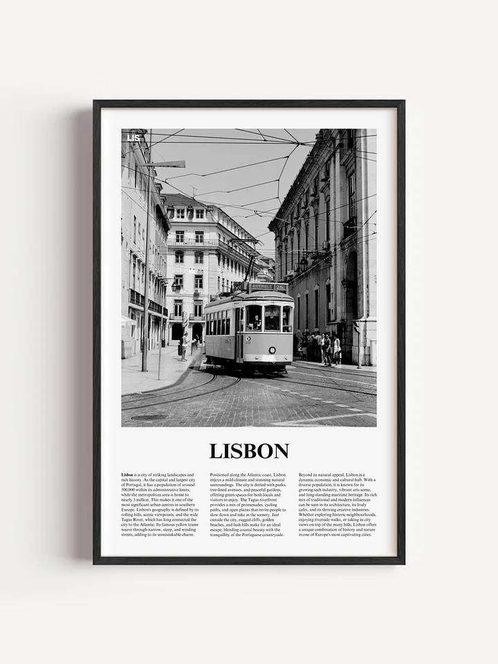 Lisbon 02 Newspaper Poster product image (1)