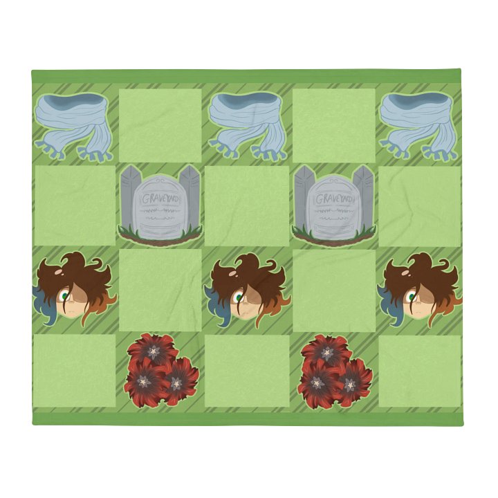 THE FIVE STAGES OF GRIEF BUT YOU'RE STILL ALIVE: Graveyard Blanket *LIMITED product image (1)