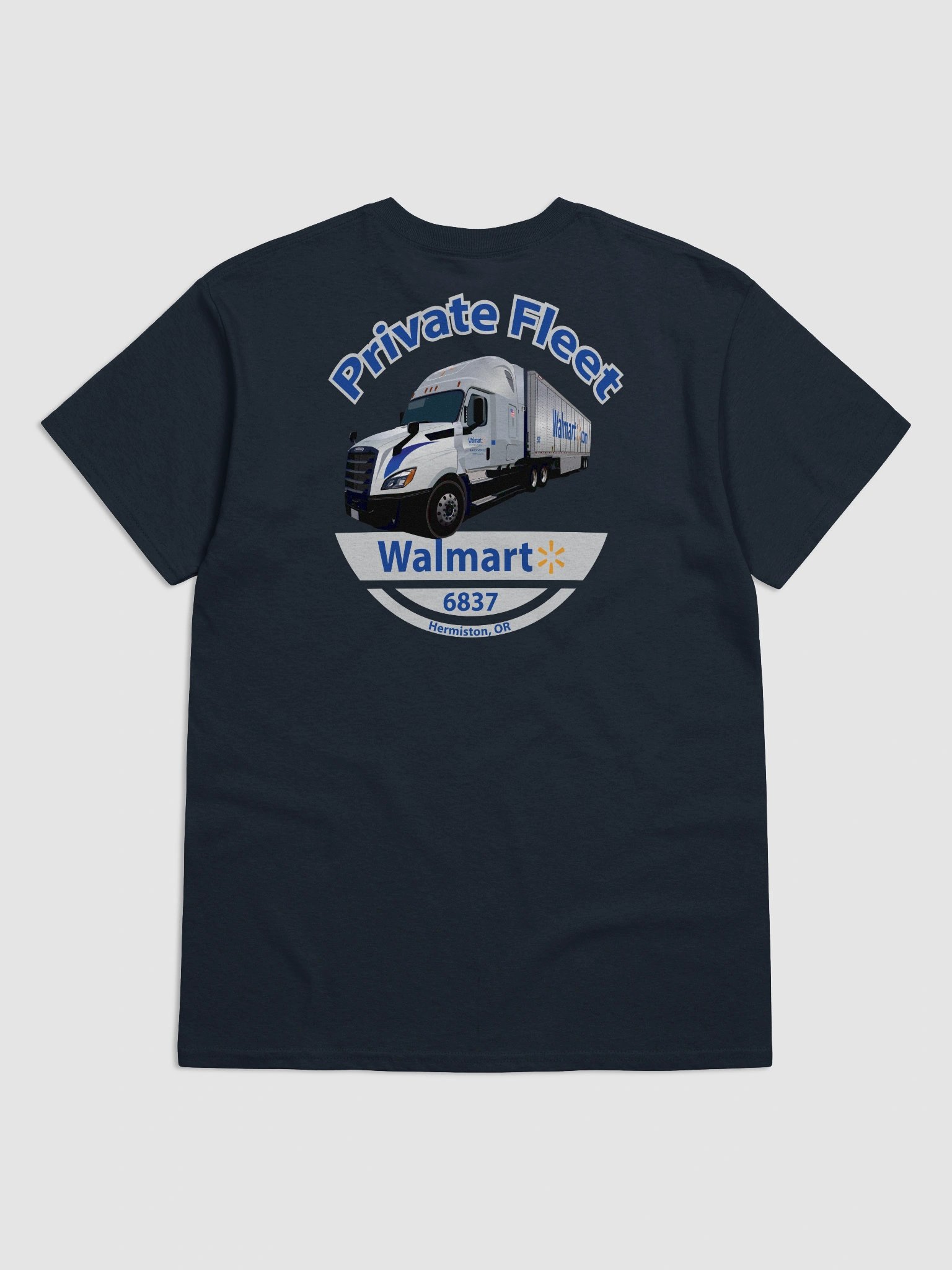 6837 Hermiston Walmart Private Fleet tshirt product image (1)