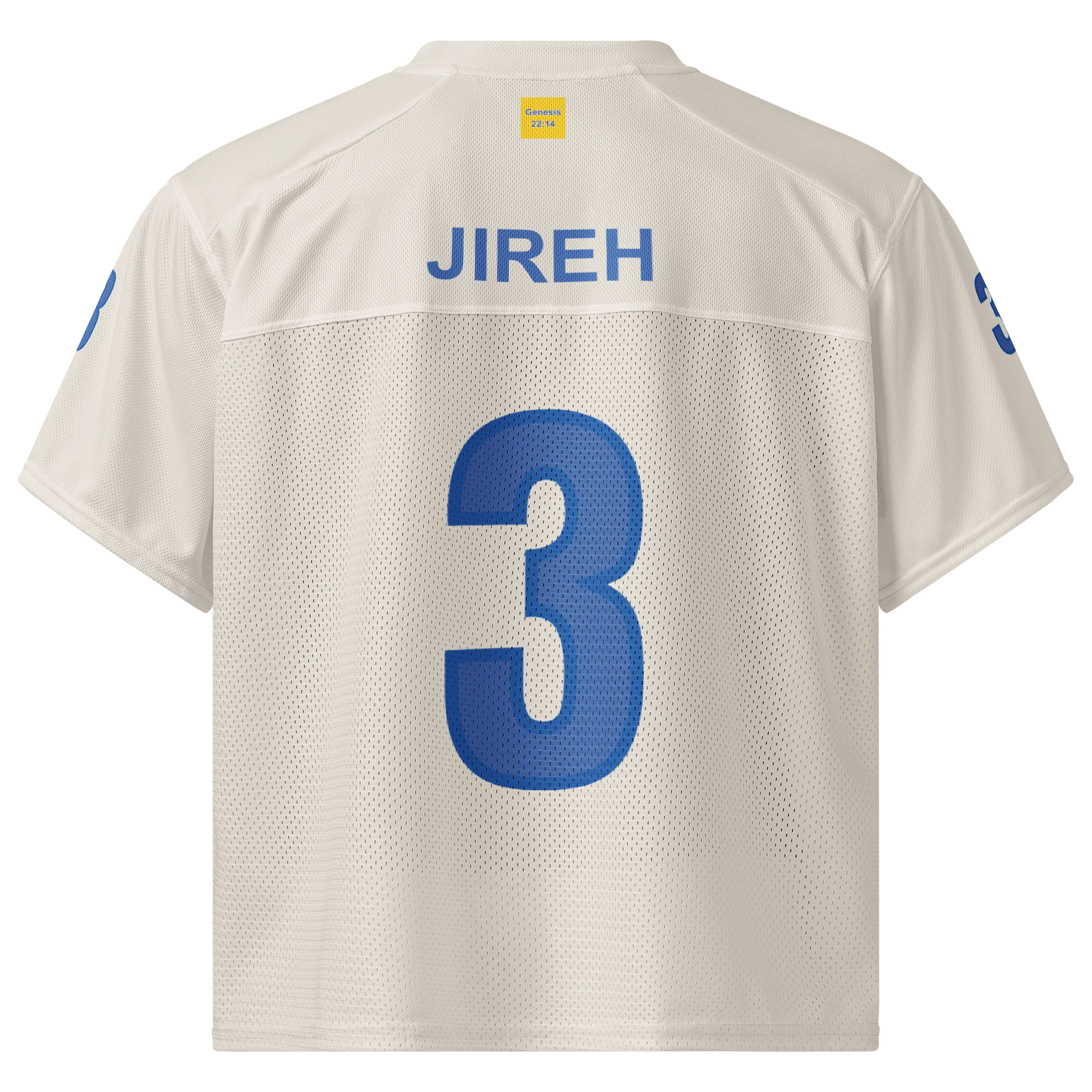 Jireh Jersey - Cream (LA Rams) | John 1:1 Co. product image (1)