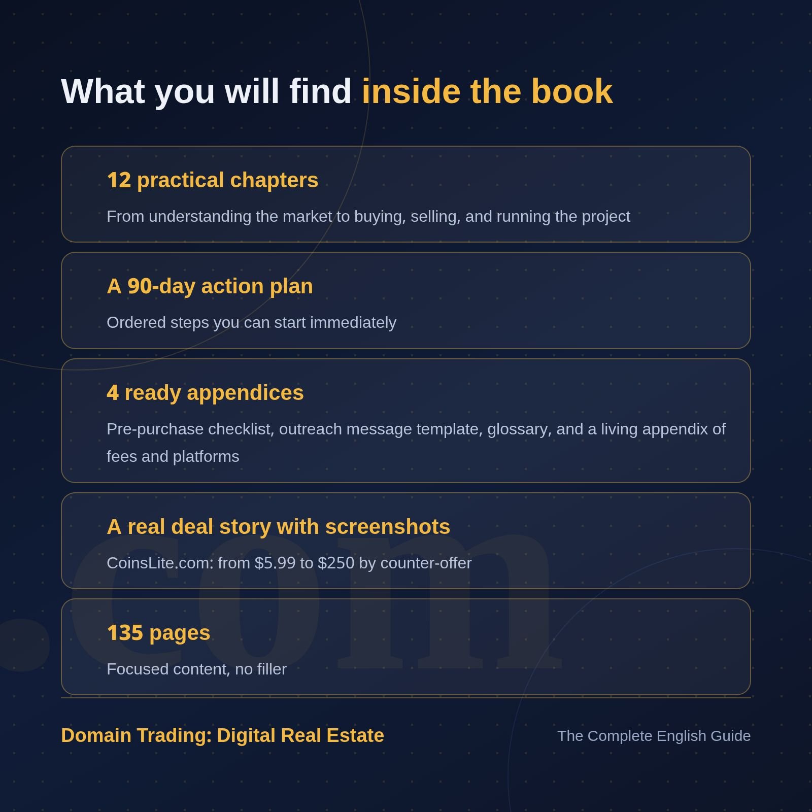 Domain Trading: Digital Real Estate | The Complete Guide to Buying, Valuing and Selling Domain Names product image (2)