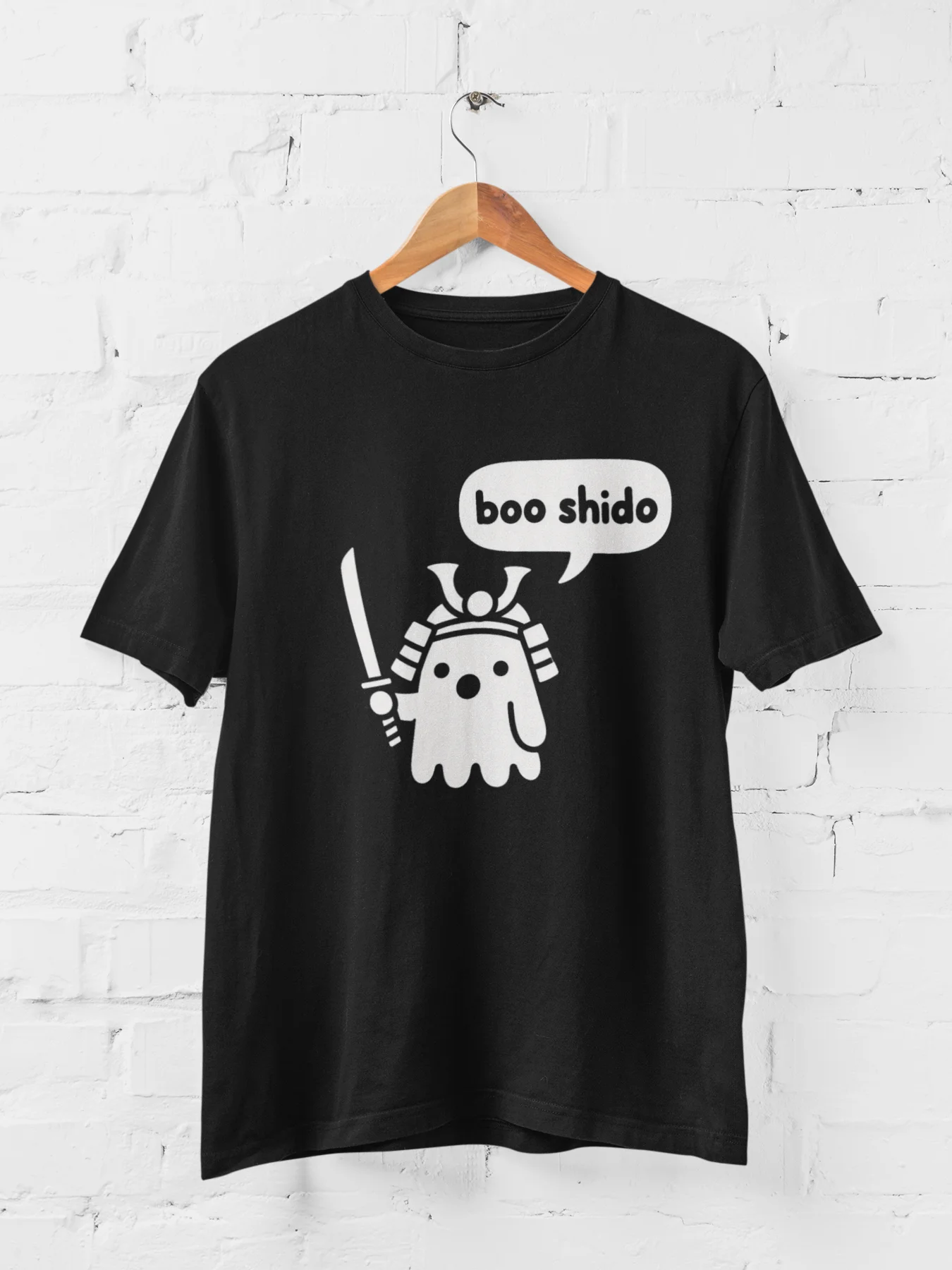 Funny Halloween Samurai Tee product image (1)