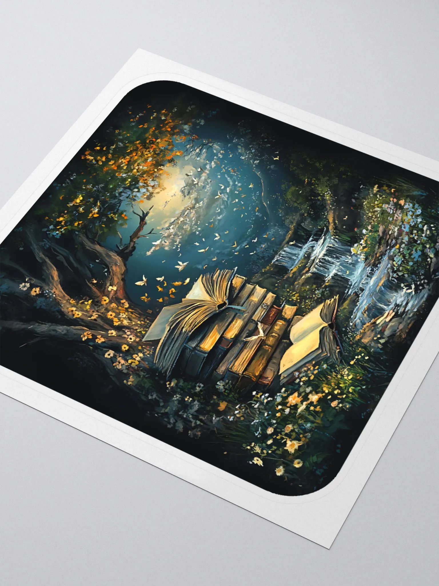 Books By The Stream Sticker product image (3)