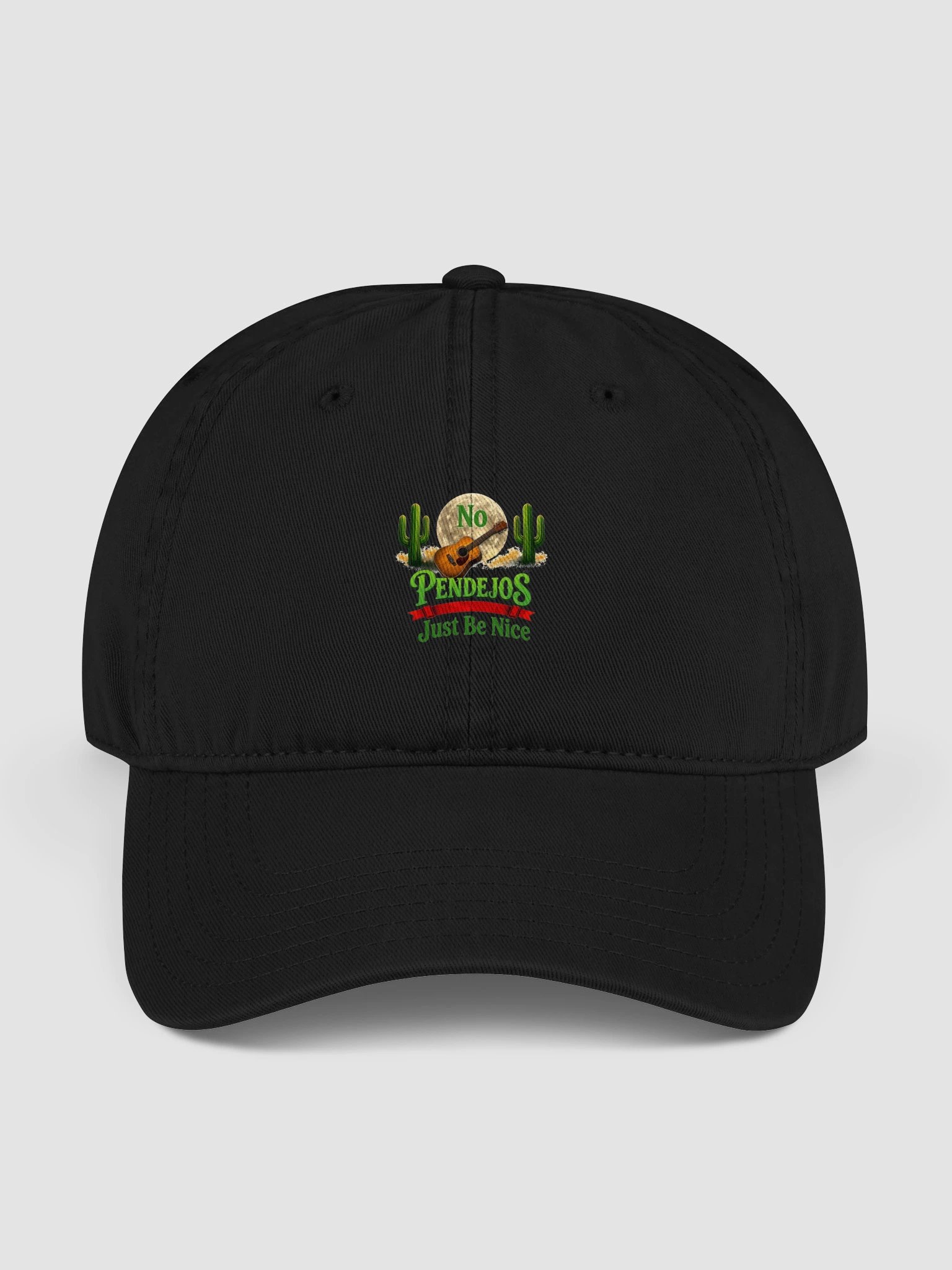 No Pendejos Garment-Washed Cap product image (1)