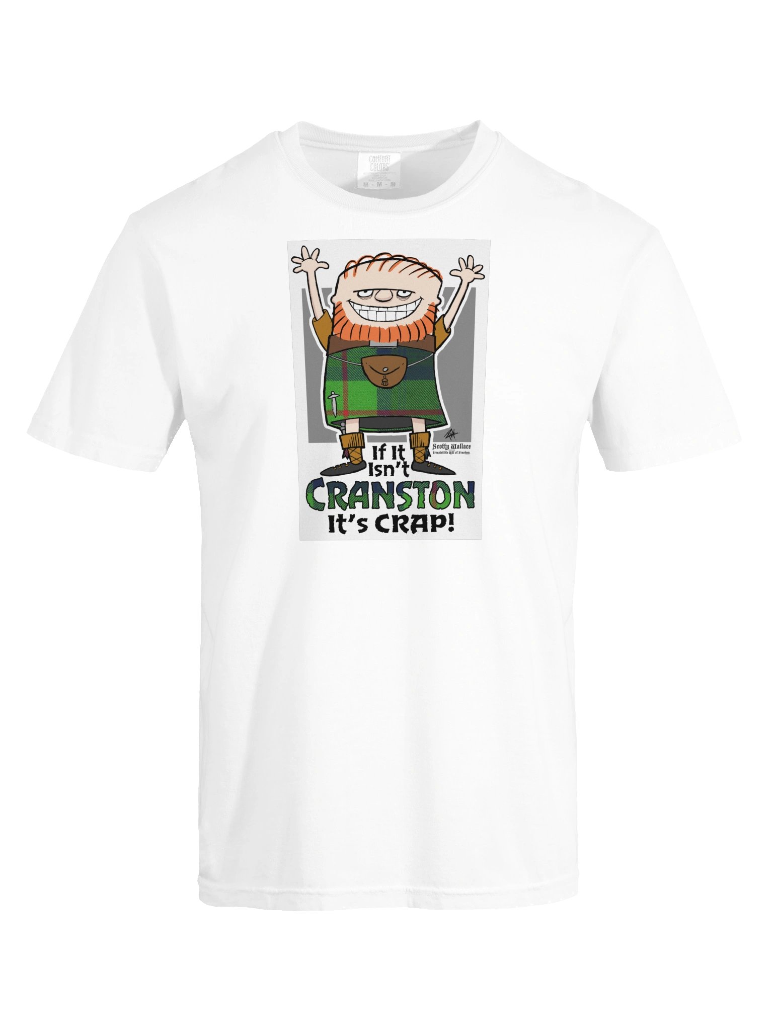 Cranston Clan Tartan - Funny Scottish Humor Scotty Wallace product image (243)