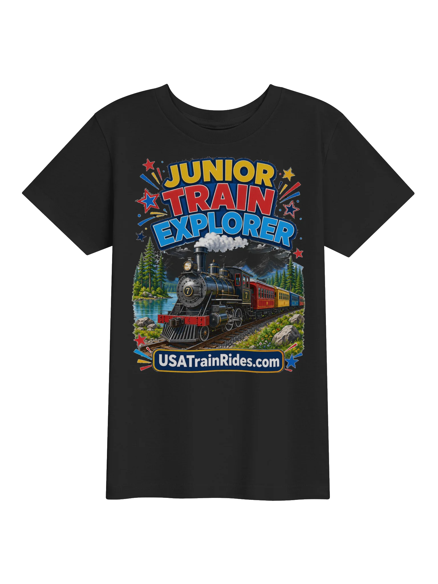 Junior Train Explorer Youth Tee product image (3)