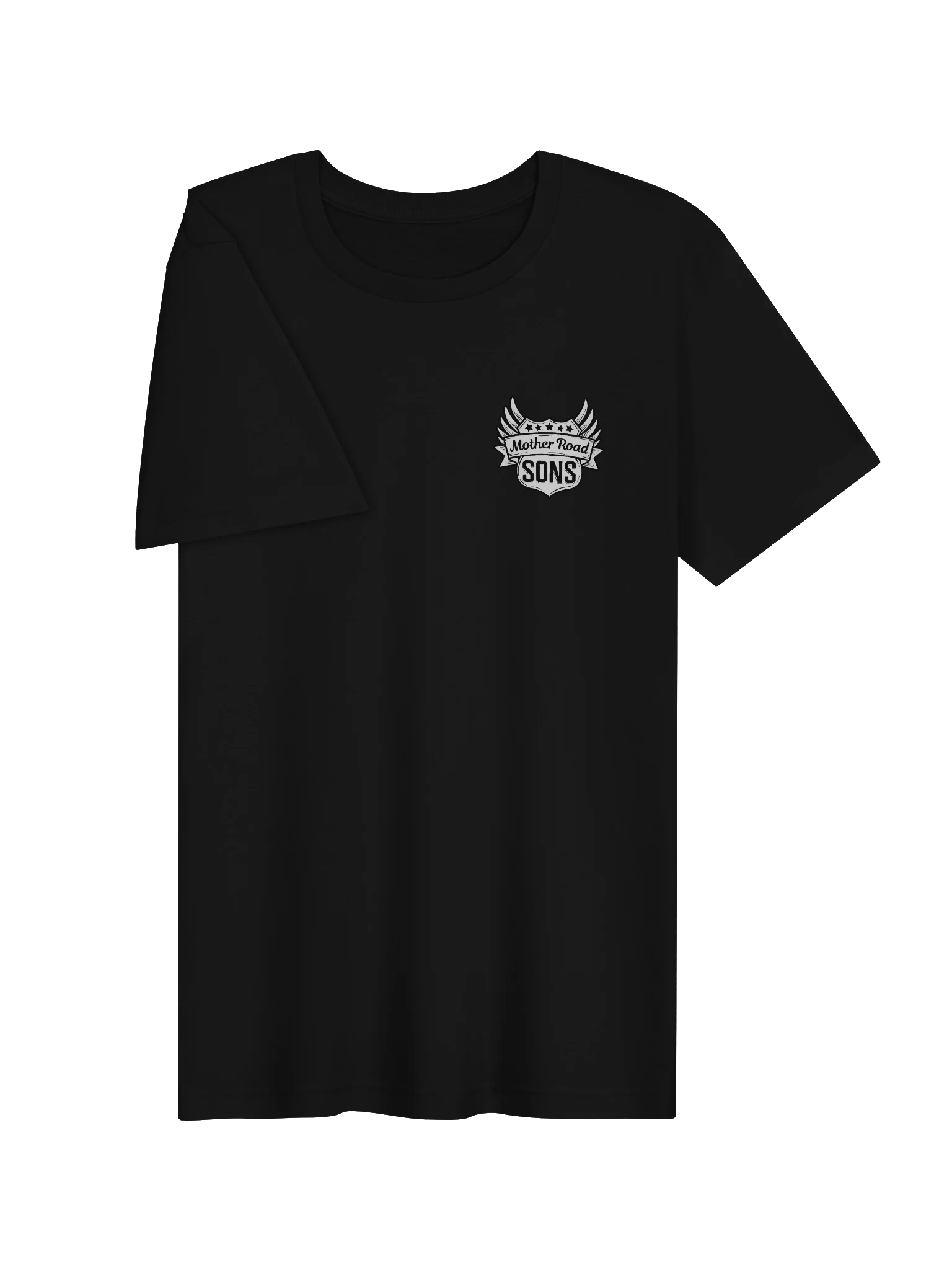 Logo T- Black Shirt w/ white logo product image (3)