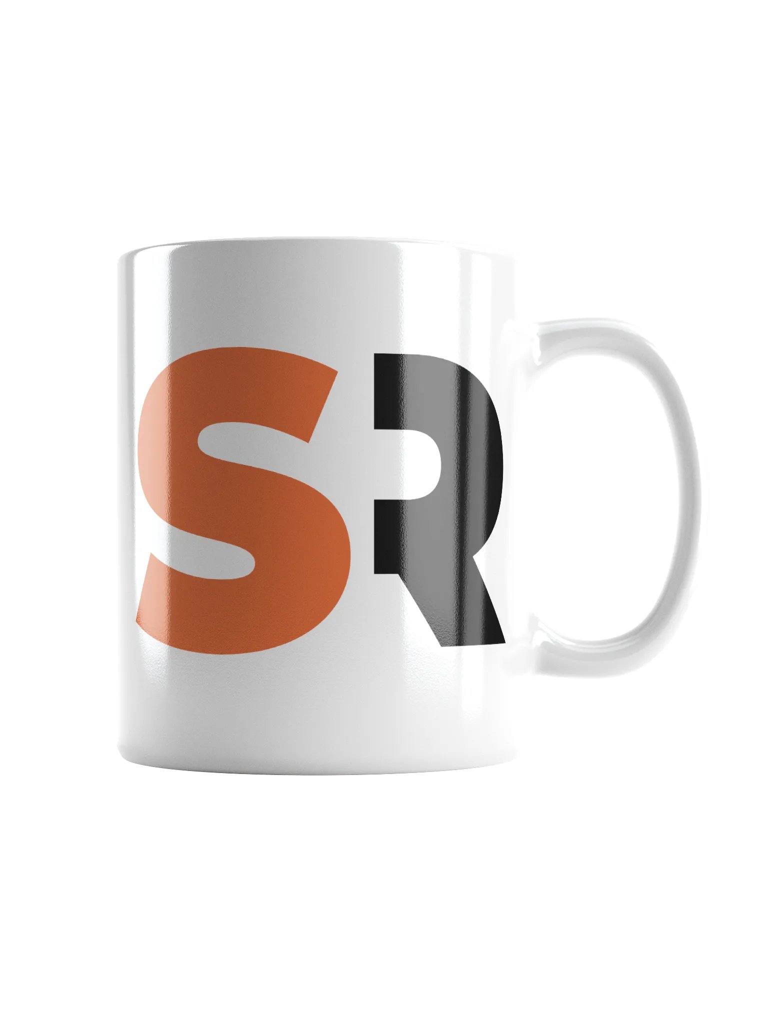 SR White Glossy Mug product image (2)
