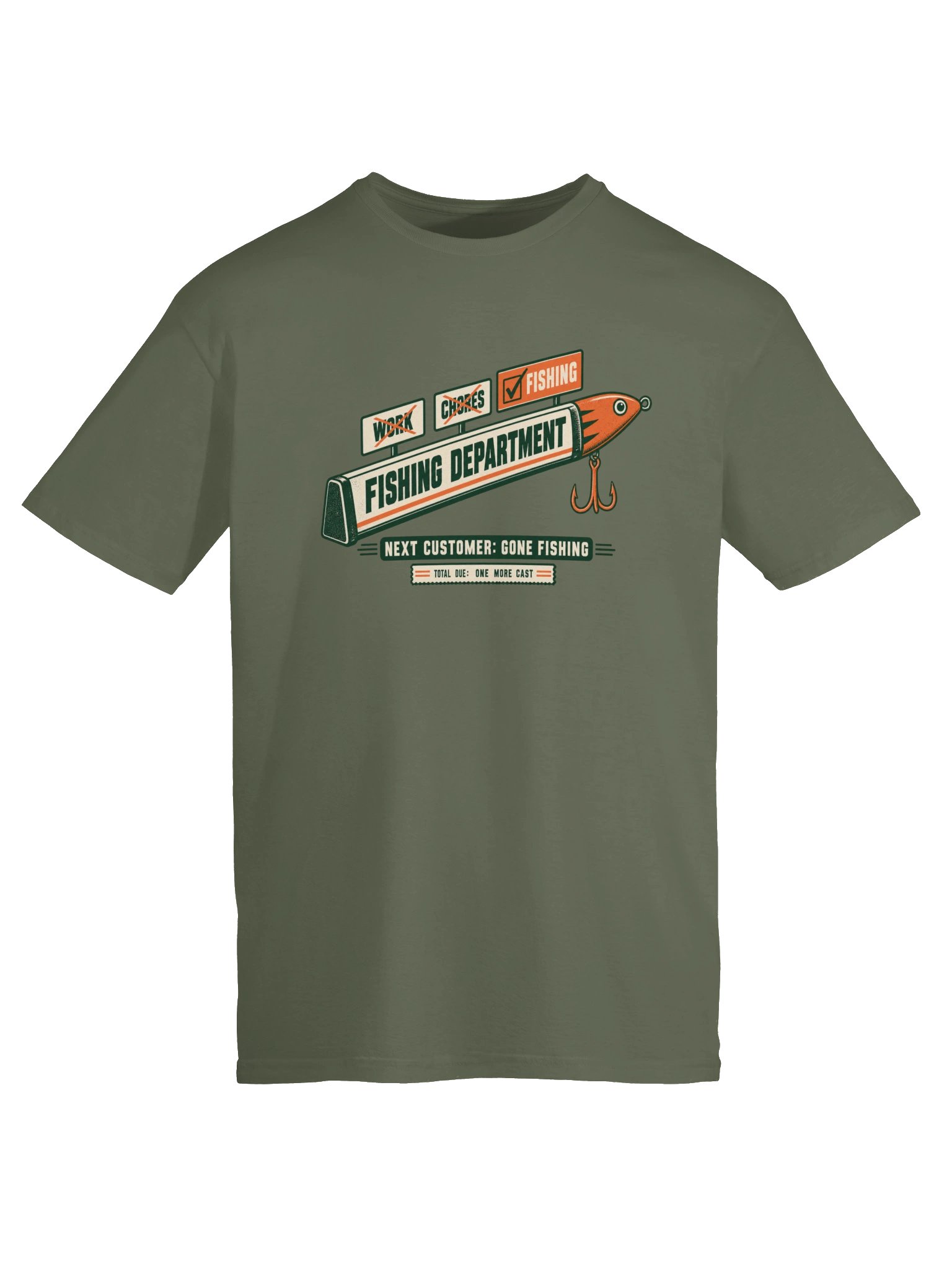 Fishing Checkout T-Shirt product image (35)