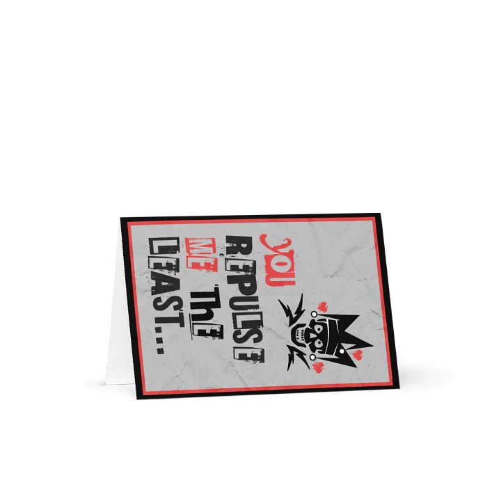 Punk VDay Card - The Least Greeting Card product image (1)