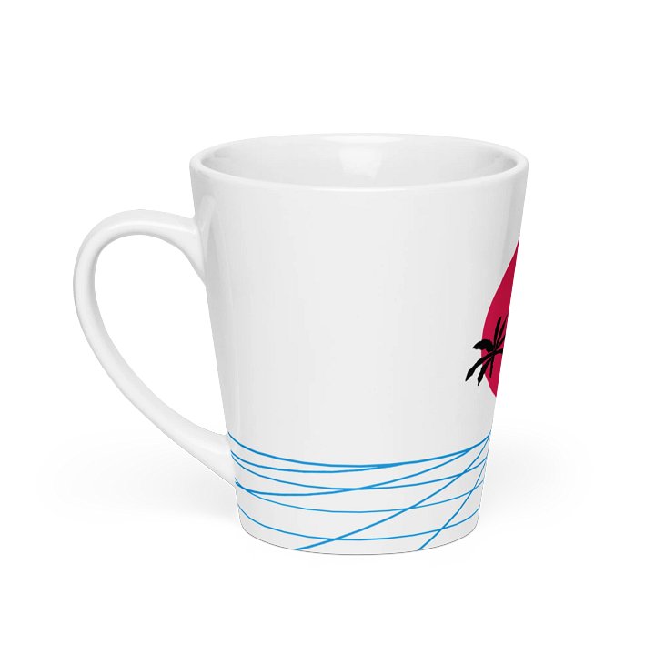 Neon Palms Latte Mug product image (1)
