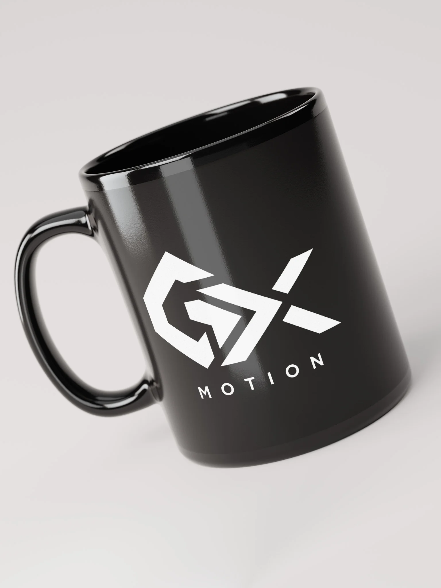 GX Motion - Black Mug - White Logo product image (5)