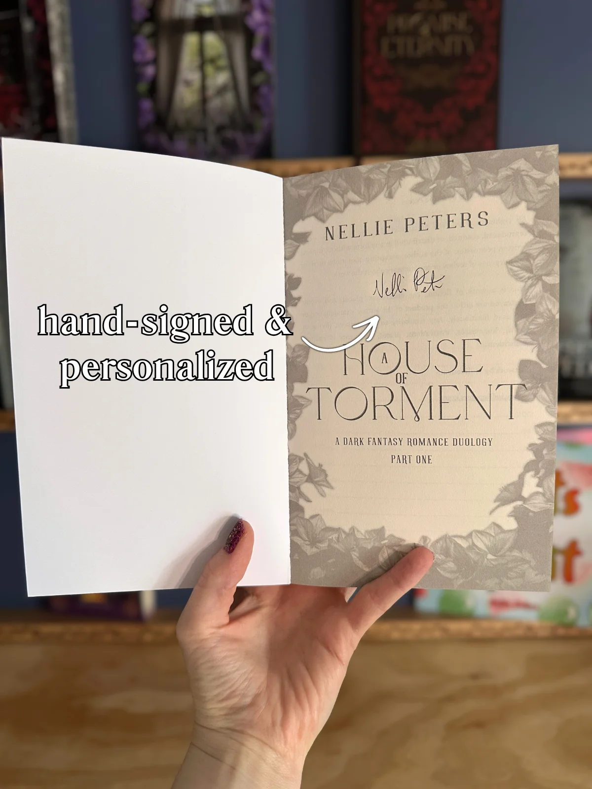 A House of Torment signed paperback product image (3)