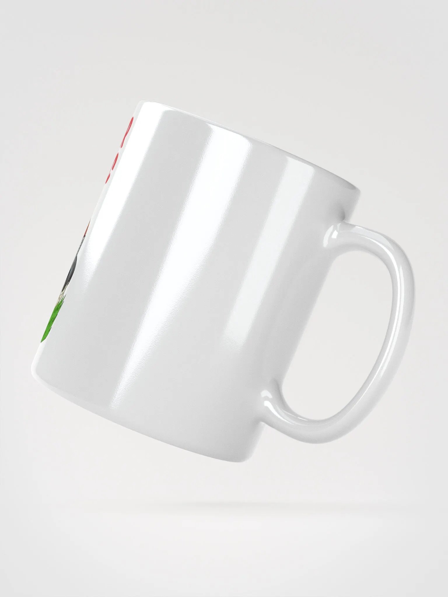 Lawnmower Mic | Glossy White Mug product image (3)