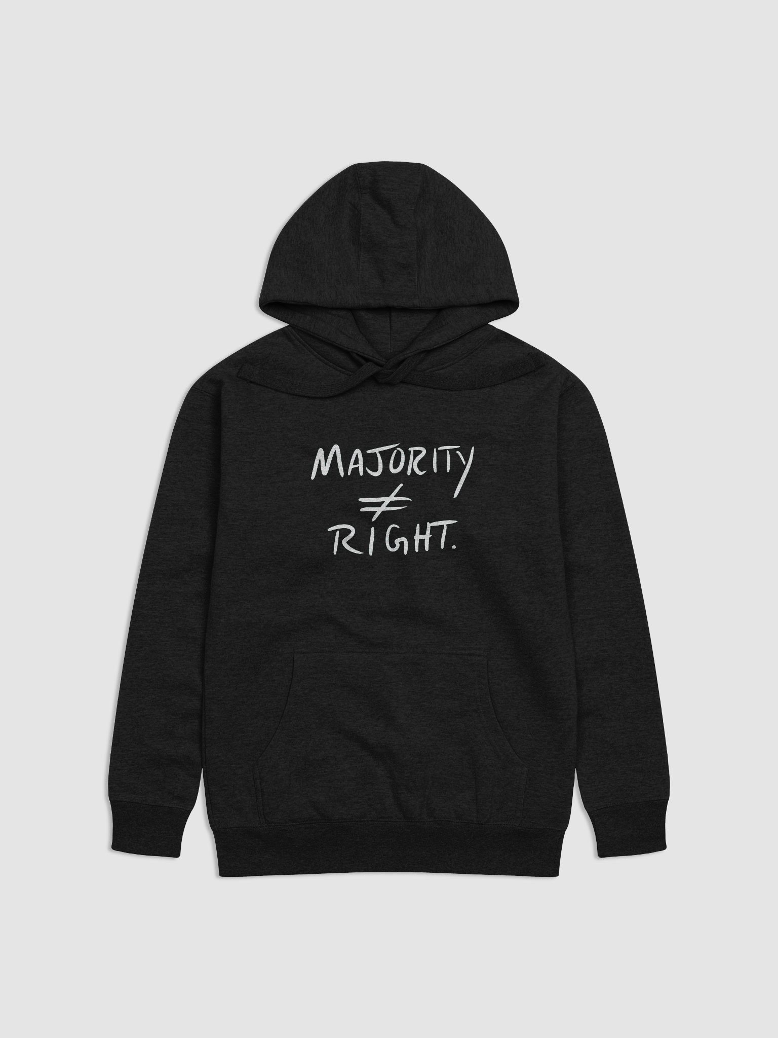 Majority ≠ Right hoodie (white) product image (4)