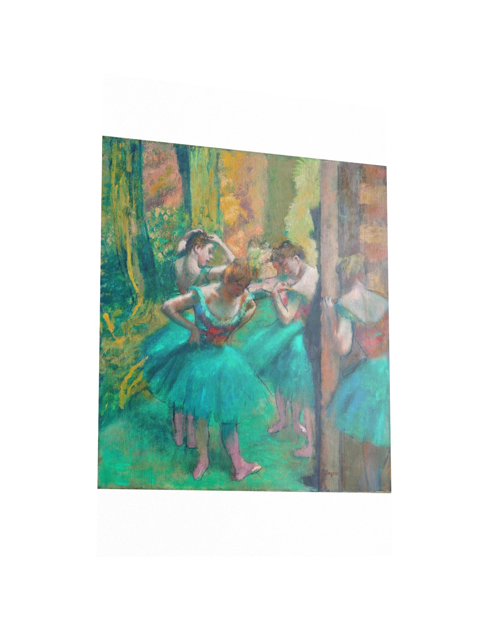 Dancers, Pink and Green — Large Poster product image (3)