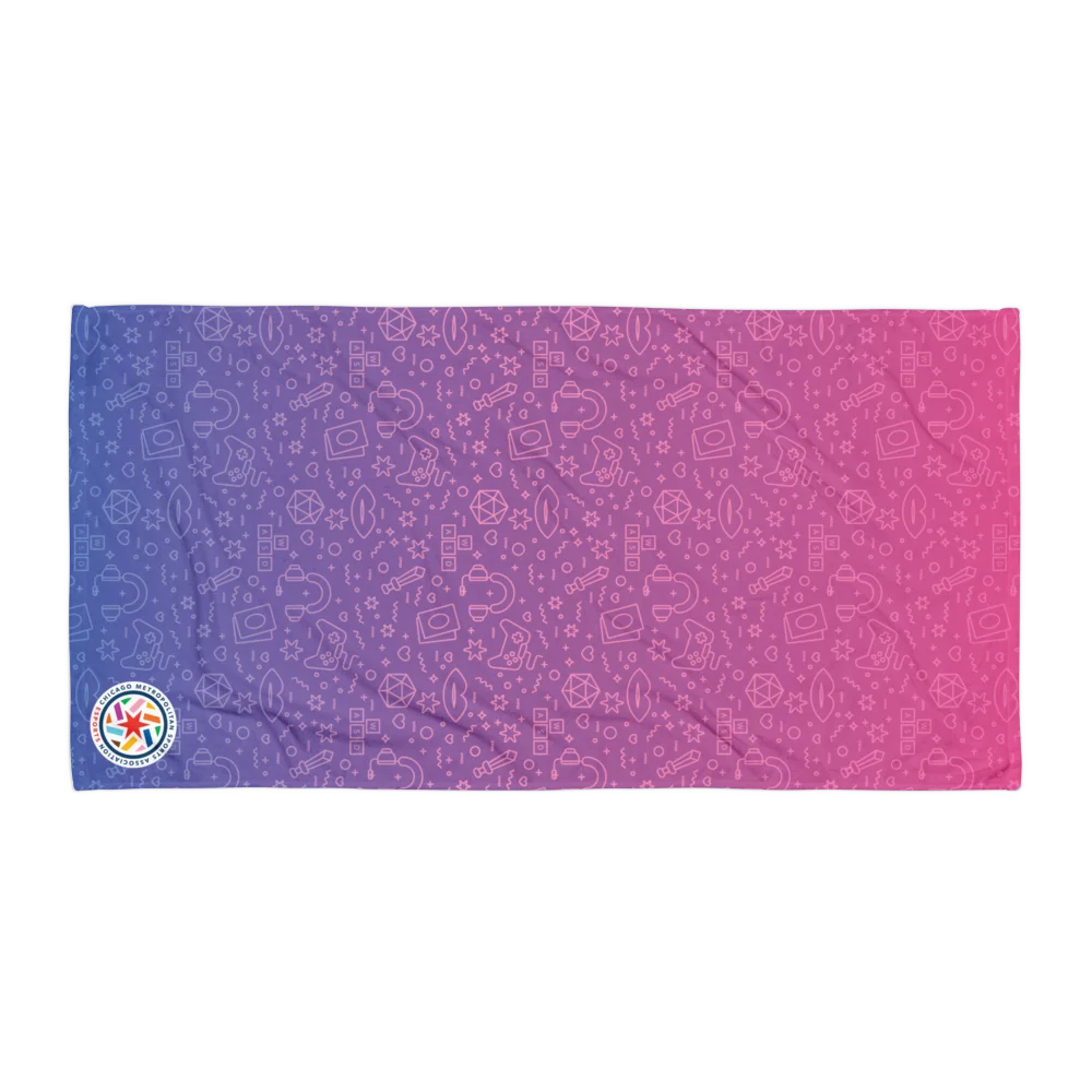 Bisexual Pride Beach Towel product image (1)