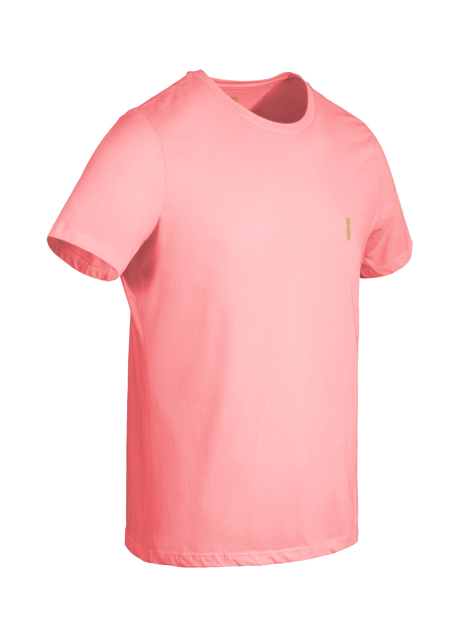 Relaxed Fit Lucky Pineapple® Cotton Women's T-Shirt (Colors, Black, & White) product image (8)