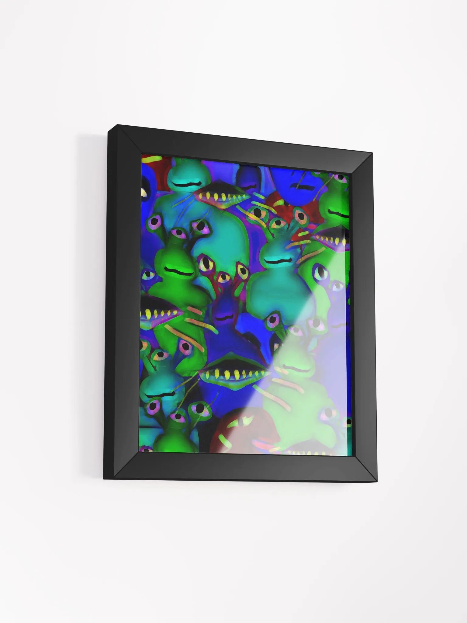 Aliens Collage Framed Poster product image (15)