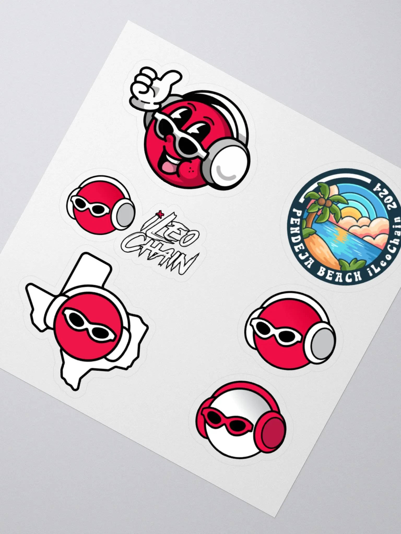 Various iLeoChain Stickers product image (4)