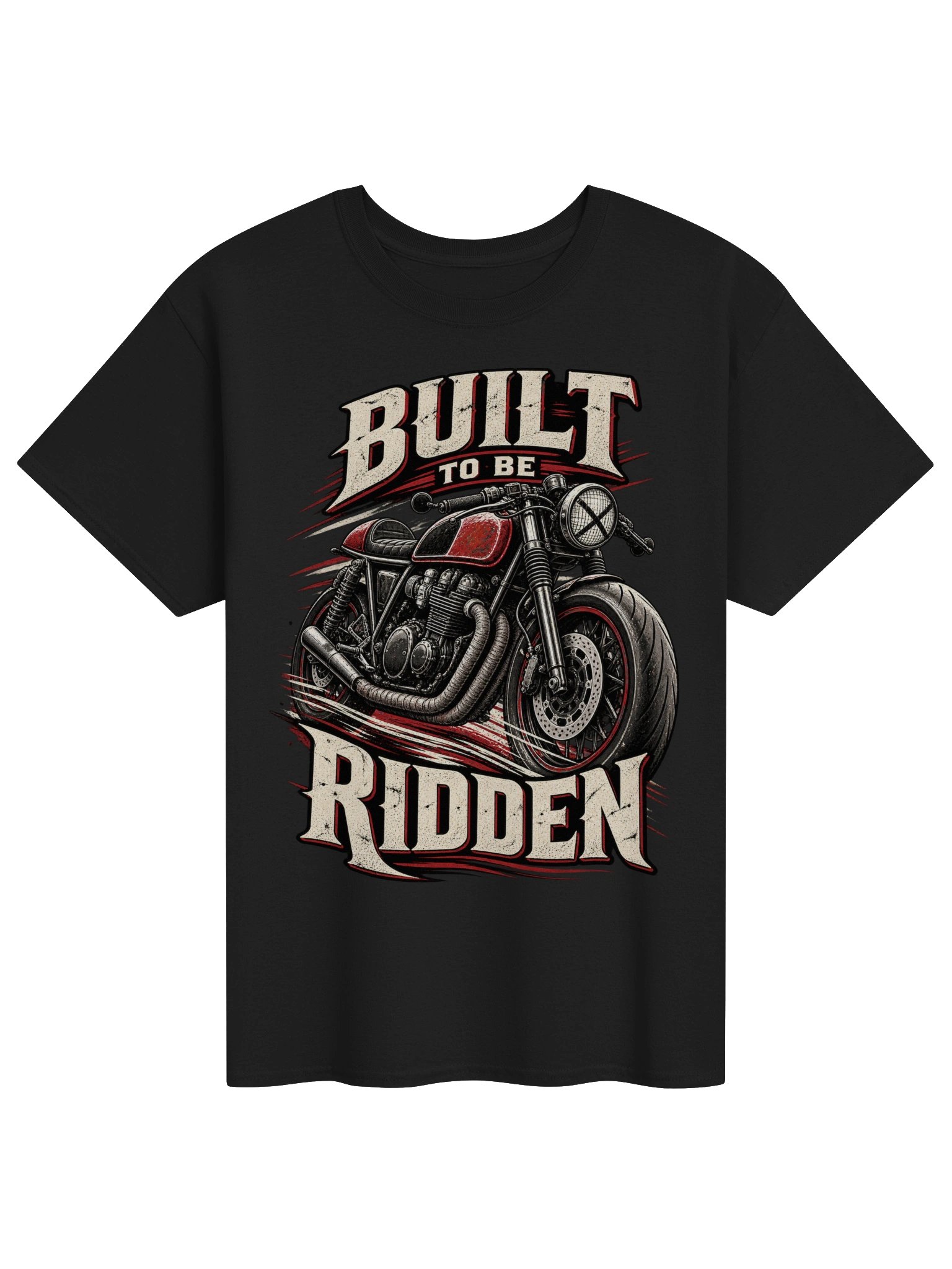 Built to Be Ridden – Vintage Café Racer T-Shirt product image (1)