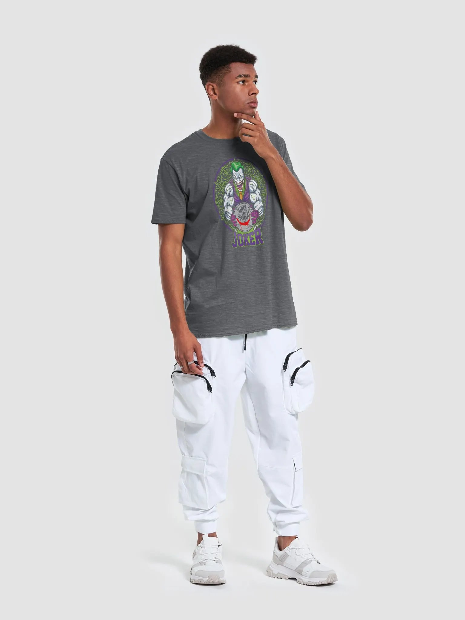 Manic Grin Joker Unisex T-Shirt product image (3)