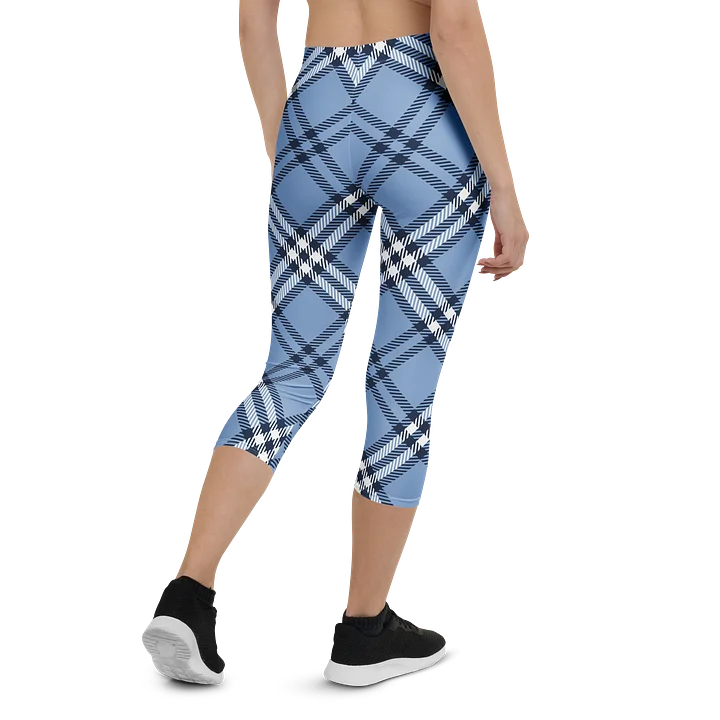 Blue stripes leggings product image (2)