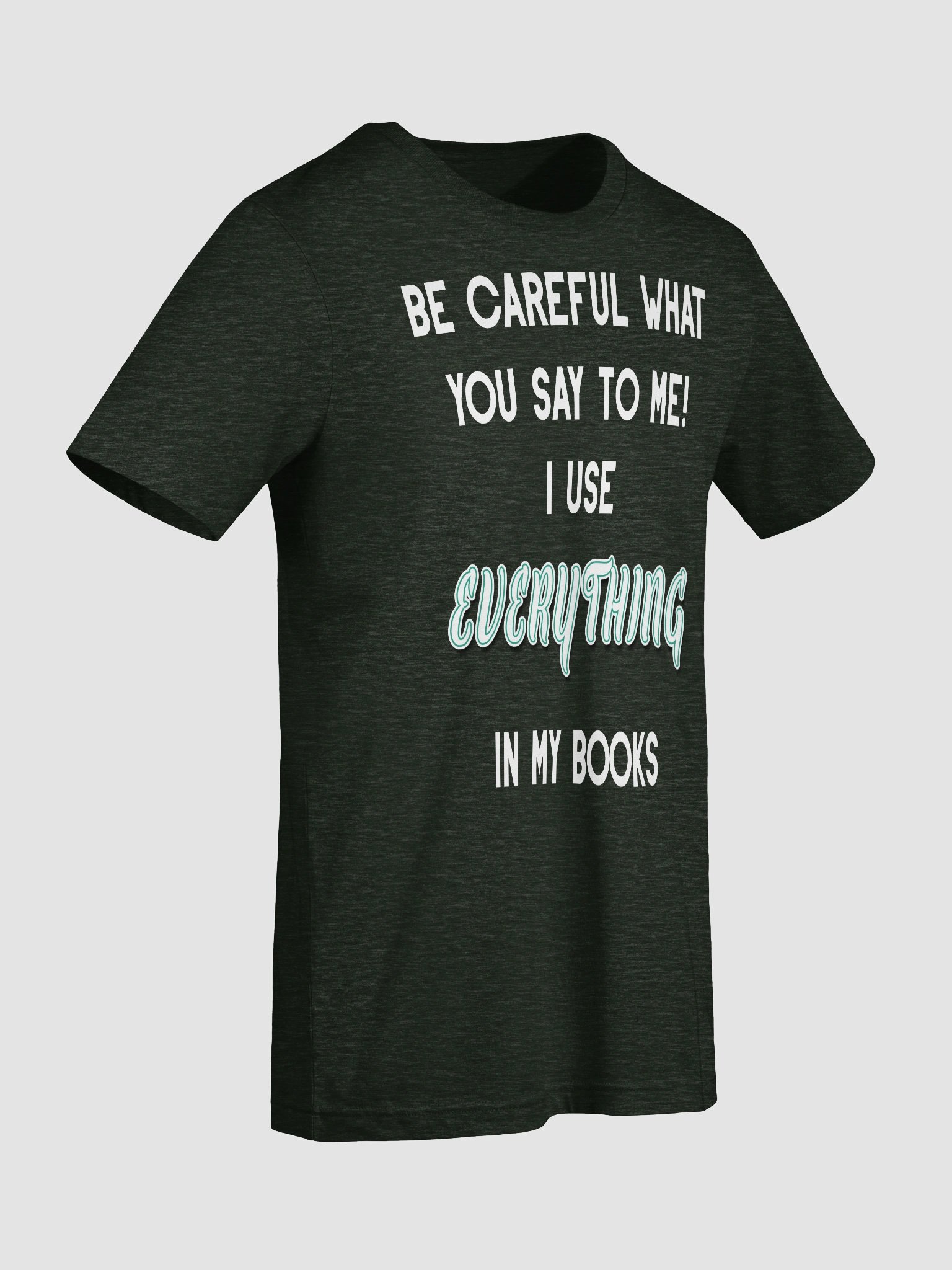 I use EVERYTHING in my books! ~ Supersoft T-shirt ~ Heather Colour Collection 1 product image (9)