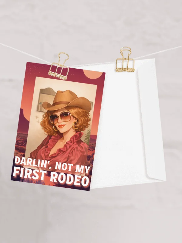 Darlin', Not My First Rodeo Card product image (1)