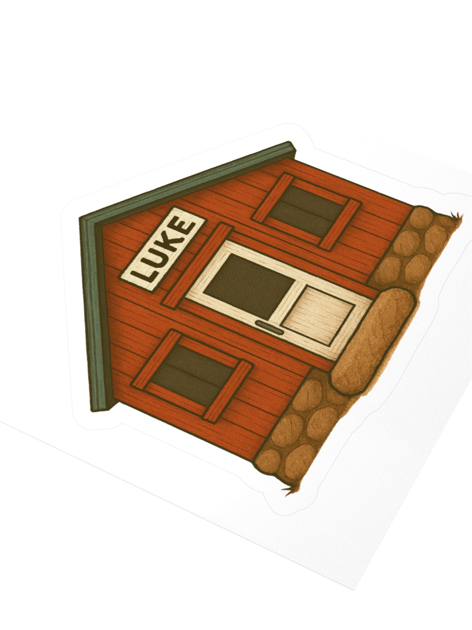 Cabin Luke Sticker product image (3)